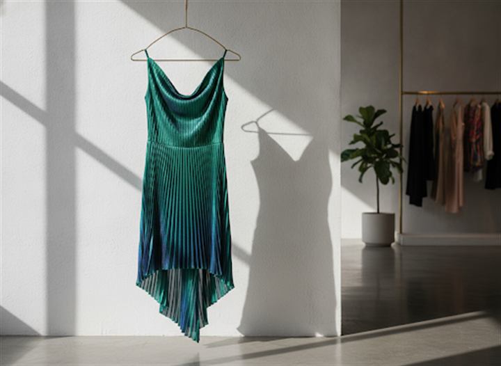 Cocktailkleid mit strukturierter Silhouette